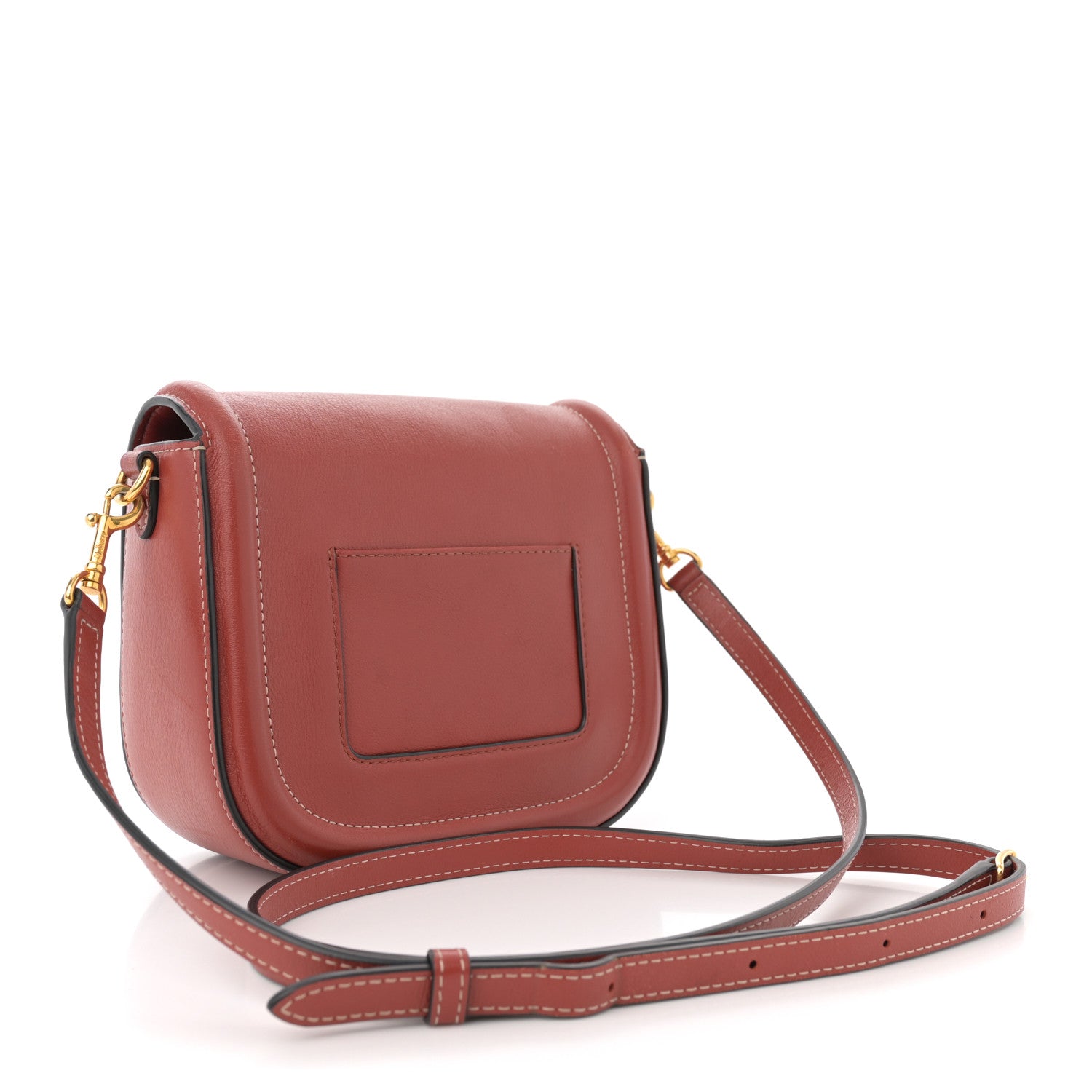Mulberry Calfskin Darley Satchel Rust 3 of 15