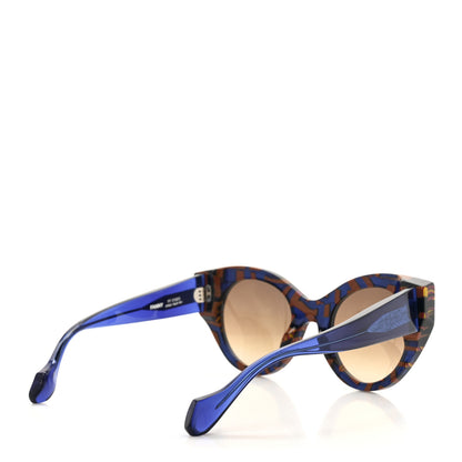 Fendi Cat Eye Fanny Sunglasses FF 0105/S Blue Multicolor 4 of 7