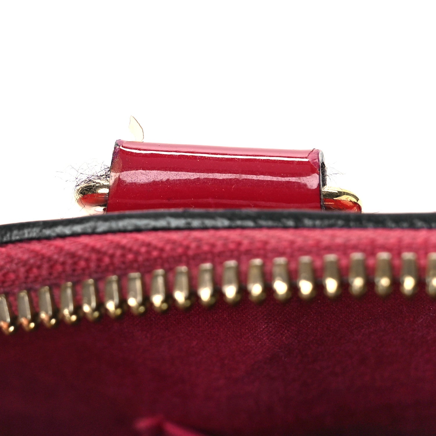 Louis Vuitton Vernis Alma BB Rose Indien 9 of 9