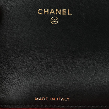 Chanel Lambskin Enamel Quilted Pending CC Flap Belt Bag Black 5 of 10