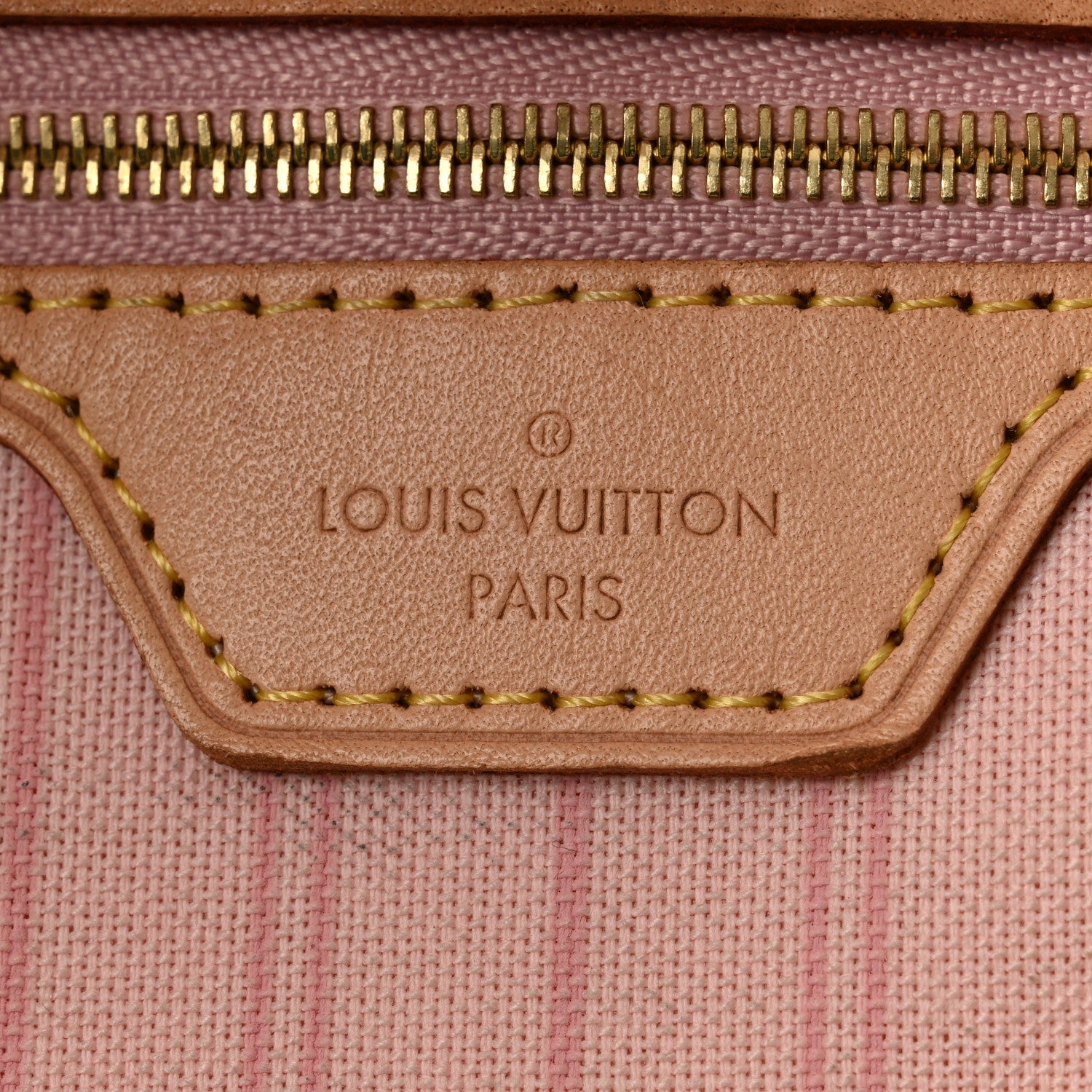 Louis Vuitton Damier Azur Neo Neverfull MM Rose Ballerine 7 of 13
