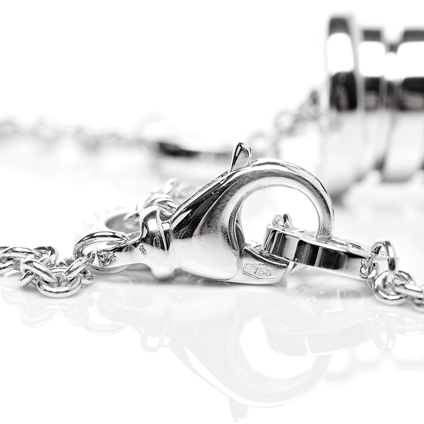 18K White Gold B.Zero1 Bracelet