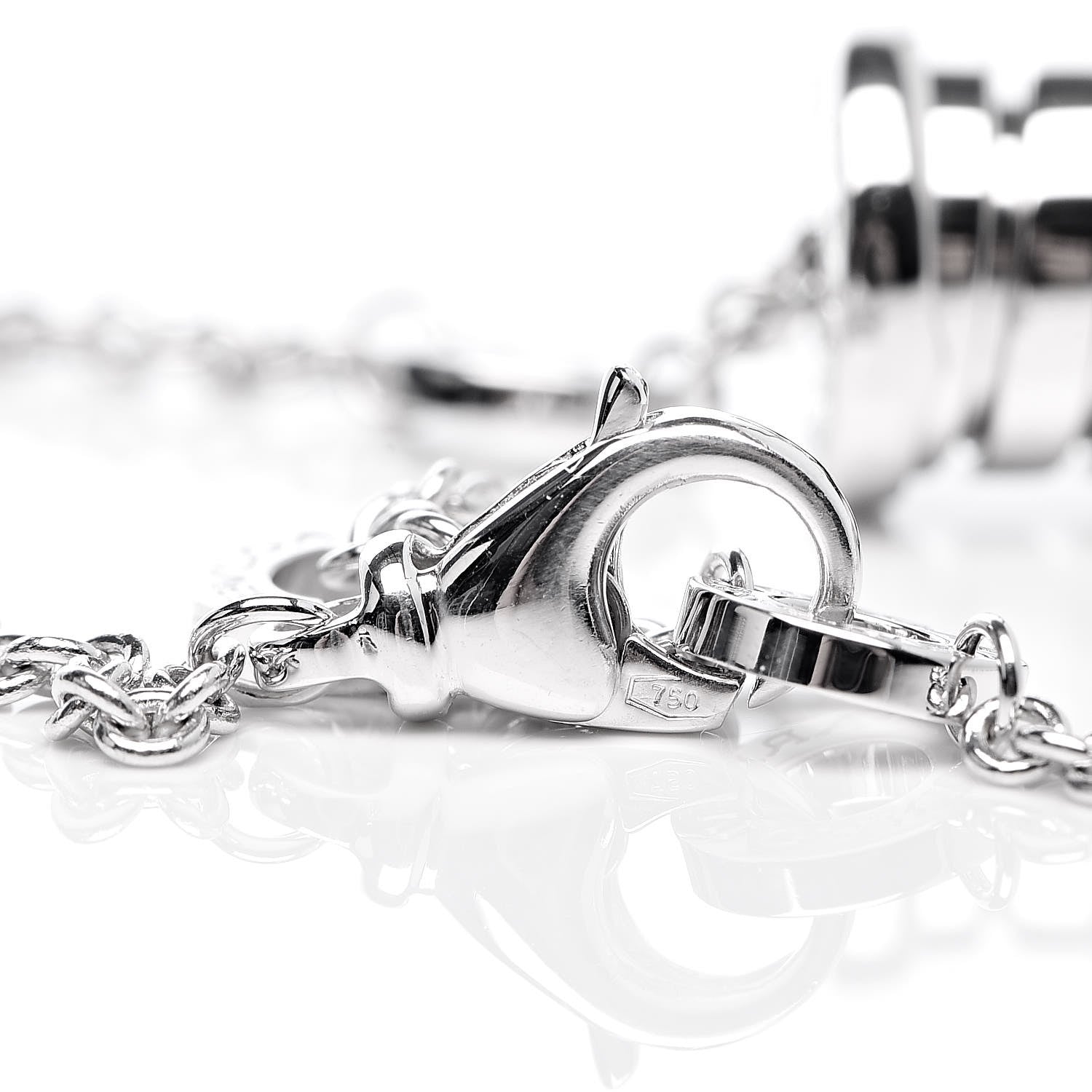 Bulgari 18K White Gold B.Zero1 Bracelet 5 of 5