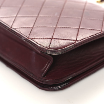 Chanel Lambskin Quilted Small Single Flap Bordeaux 12 of 16