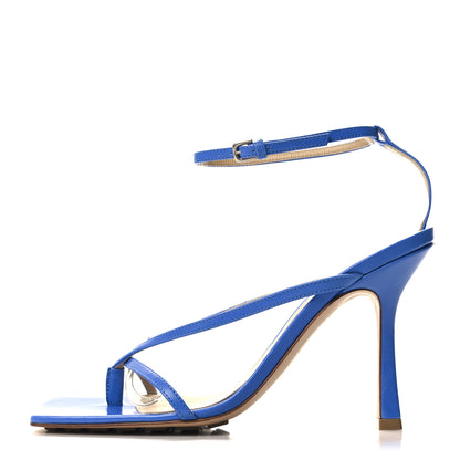 Bottega Veneta Lambskin Stretch Multi Strap 90mm Sandals 38 Aquarium 1 of 7