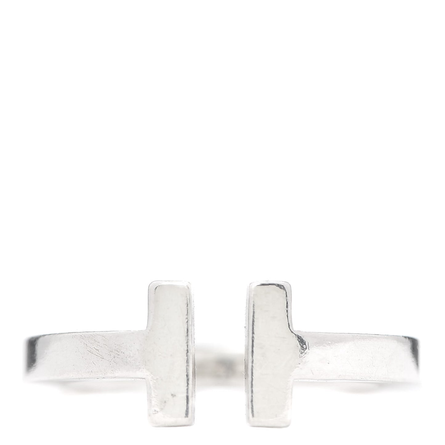 Sterling Silver T Square Ring 54 7