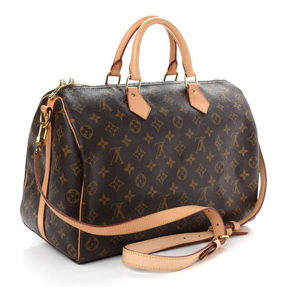 Louis Vuitton Monogram Speedy Bandouliere 35 3 of 9