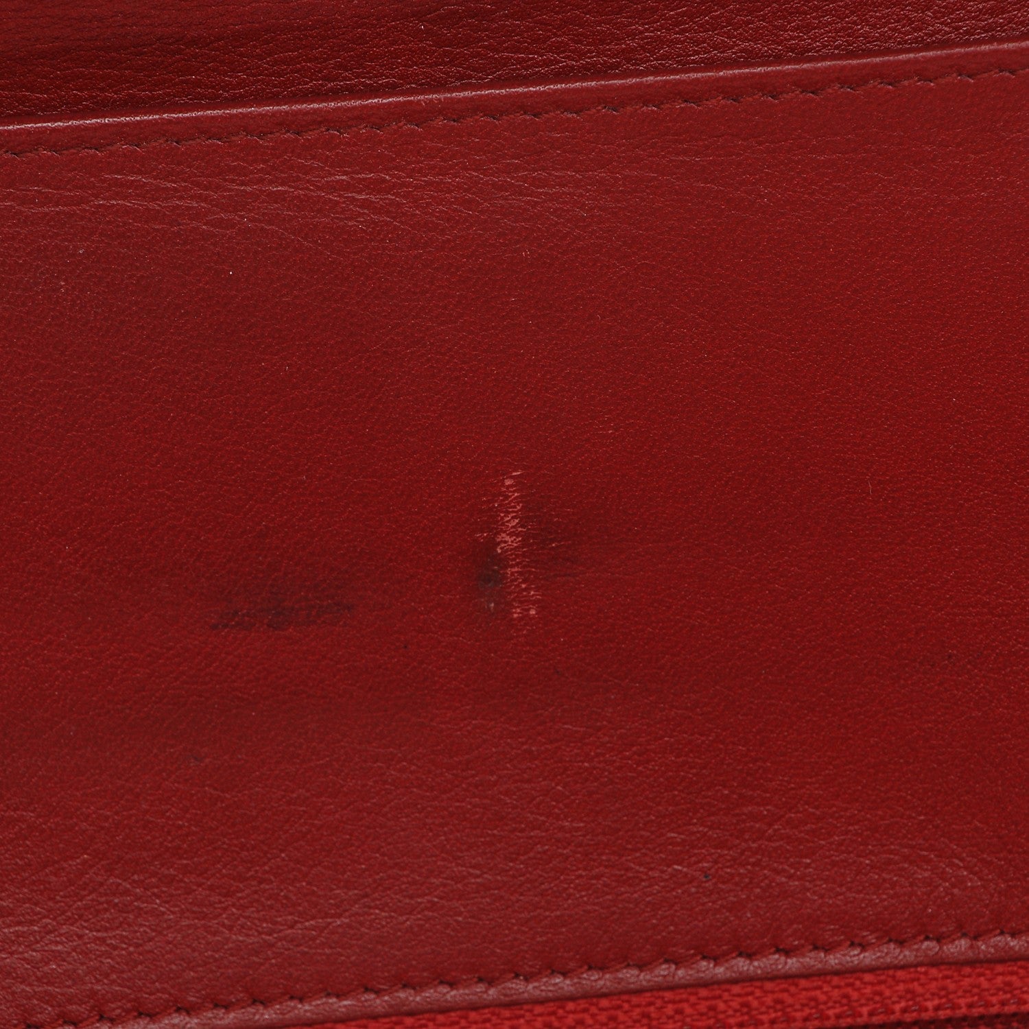 Chanel Patent Calfskin Quilted Large Brilliant Flap Wallet Dark Red 12 of 15