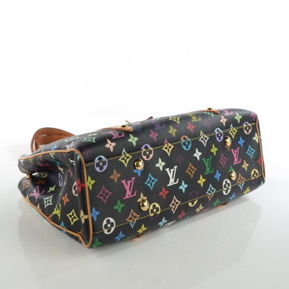 Louis Vuitton LOUIS VUITTON Monogram Multicolor Aurelia MM Black 6 of 11