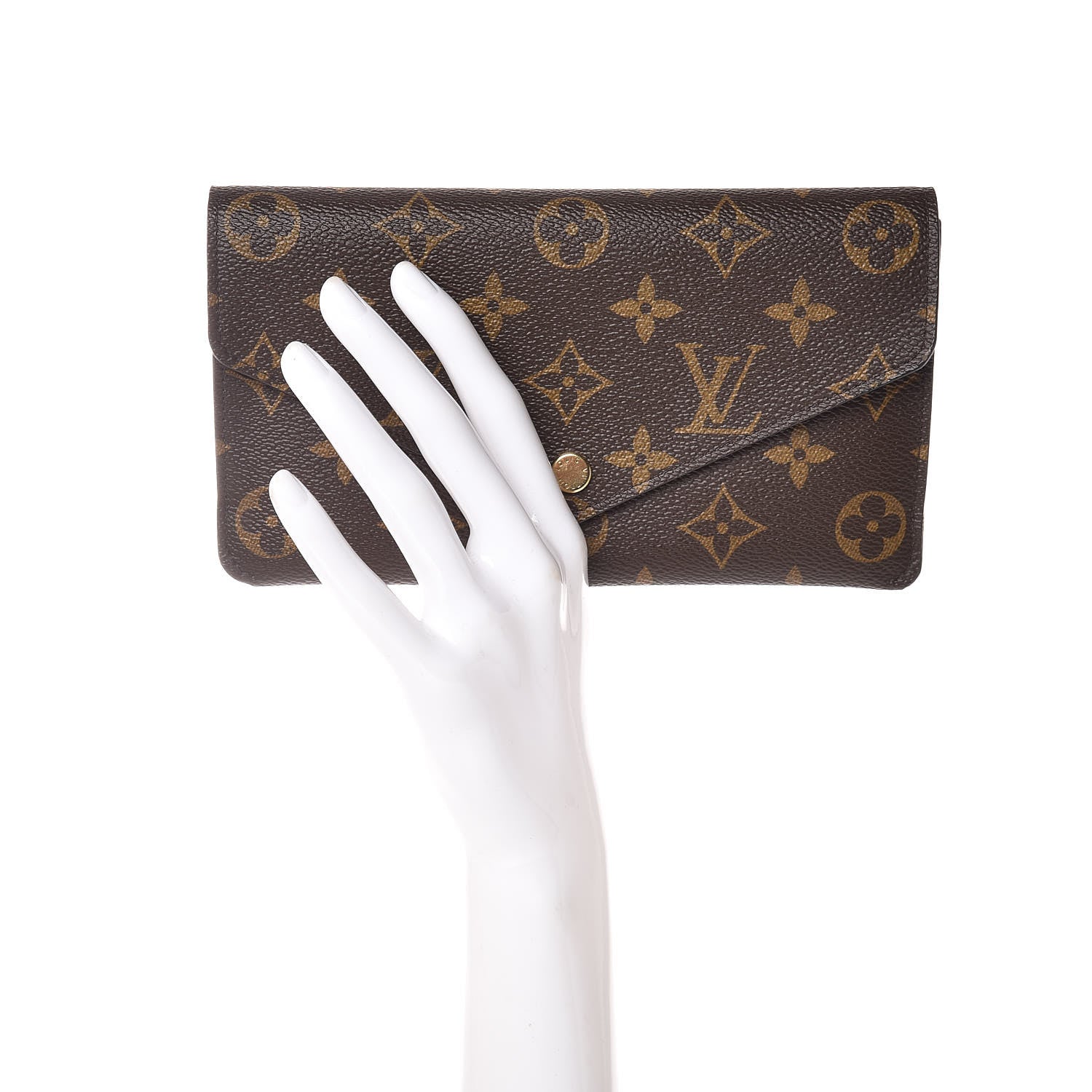 Louis Vuitton Monogram Jeanne Wallet Rose Ballerine 2 of 9