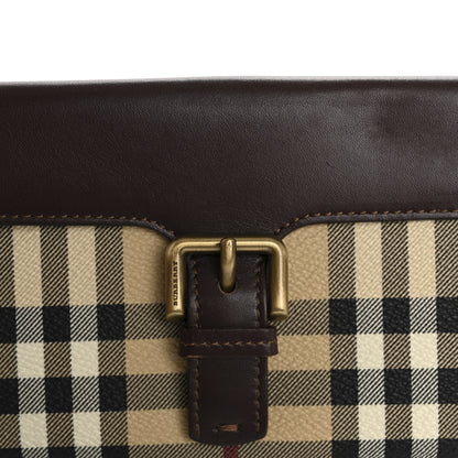 Burberry Haymarket Check Wallet Chocolate 9 of 9