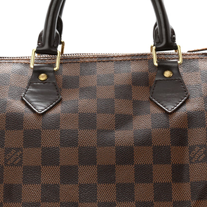 Louis Vuitton Damier Ebene Speedy 35 8 of 10