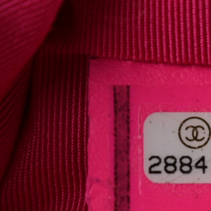 Chanel Goatskin Quilted Small Reissue Cosmetic Case Pink 7 of 9