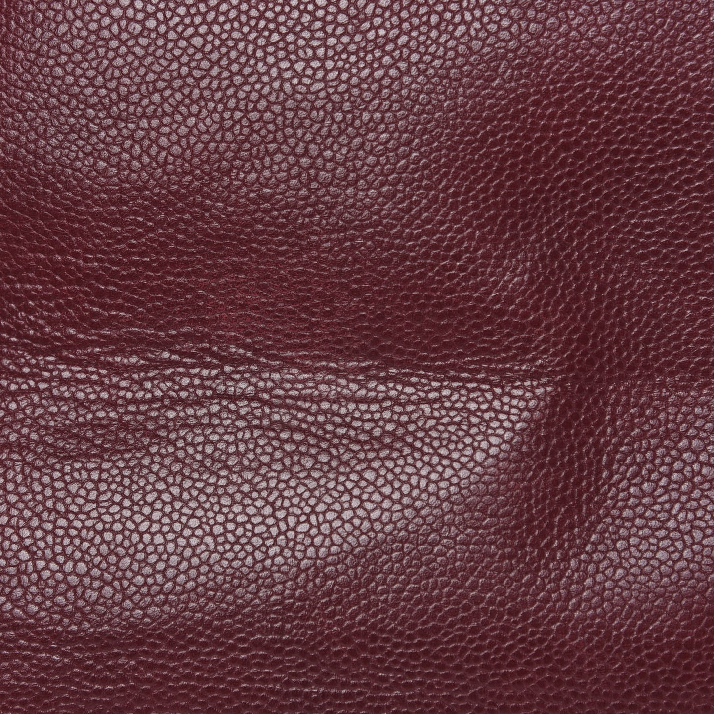 Caviar Quilted Timeless CC Soft Tote Dark Red