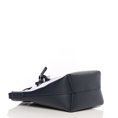 Mansur Gavriel Calfskin Mini Mini Bucket Bag Blu 3 of 10