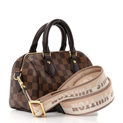 Louis Vuitton Damier Ebene Speedy Bandouliere 20 3 of 11