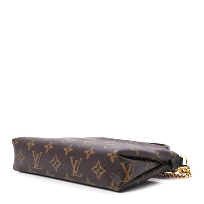Louis Vuitton Monogram Pallas Clutch Black 10 of 13