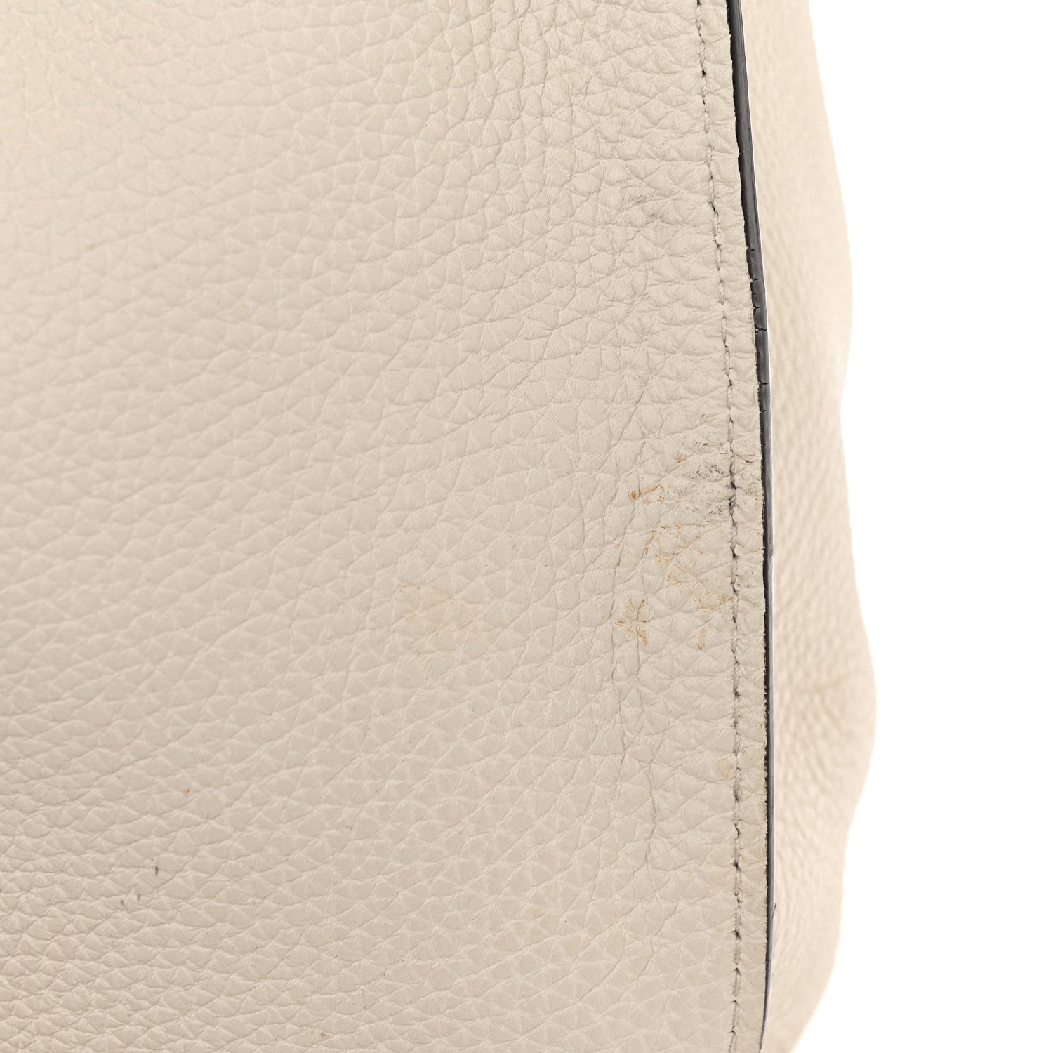 Gucci Soft Calfskin Medium Jackie Top Handle Bag Antique White 11 of 13