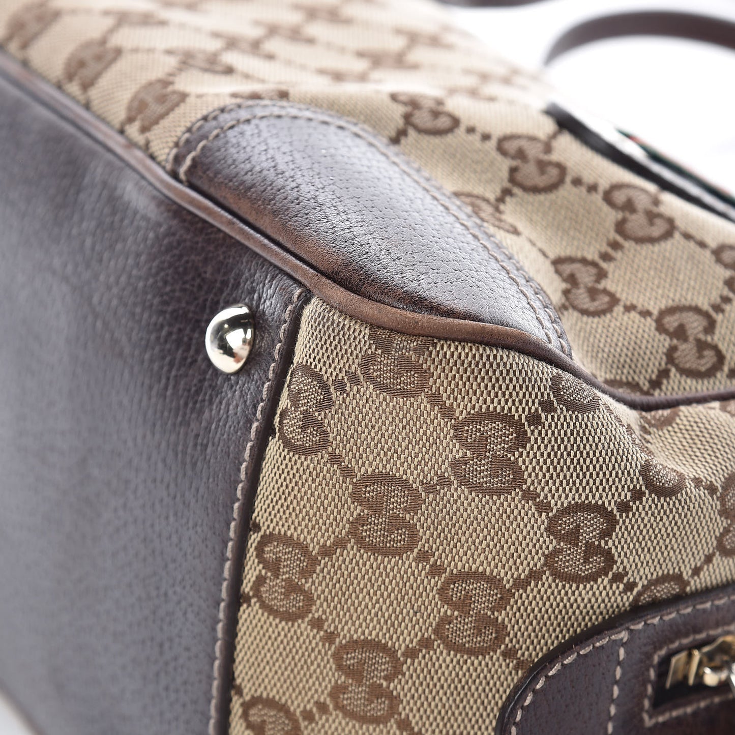 Monogram Small Princy Satchel Dark Brown