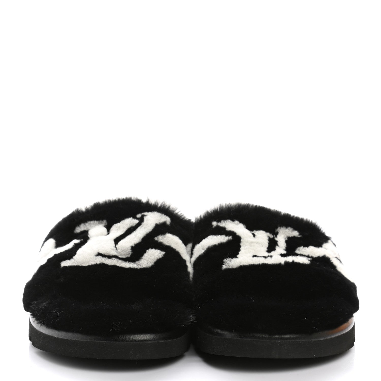 Louis Vuitton Mink Pool Pillow Comfort Mule 39 Black 2 of 9