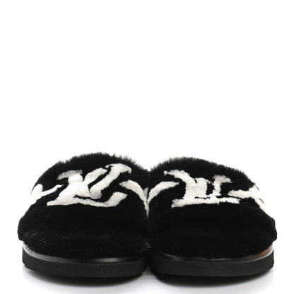 Louis Vuitton Mink Pool Pillow Comfort Mule 39 Black 2 of 9