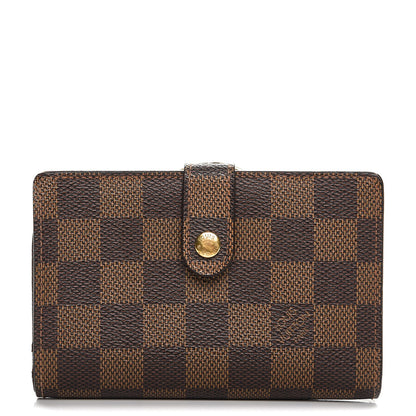 Louis Vuitton Damier Ebene French Purse Wallet 1 of 9