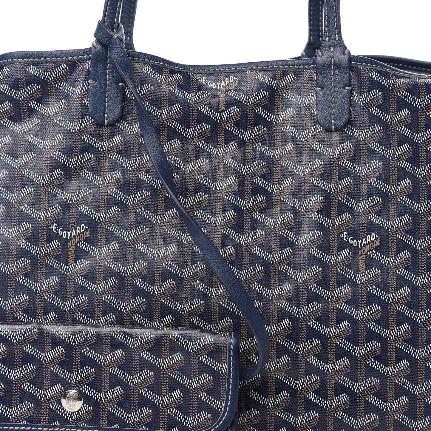 Goyardine Saint Louis PM Navy