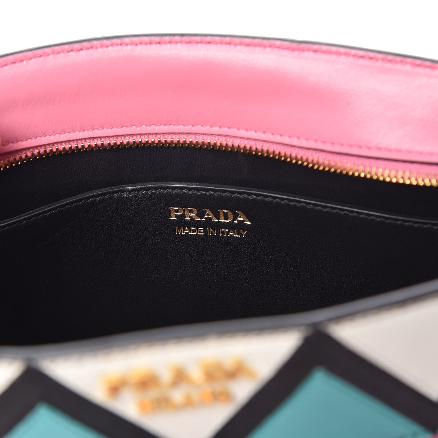 Prada City Calf Saffiano Esplanade Crossbody Bag Begonia Giada 6 of 13