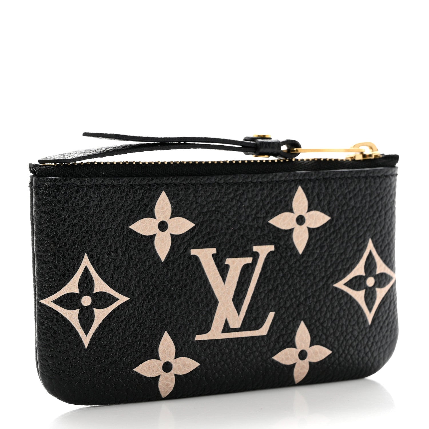 Louis Vuitton Empreinte Monogram Giant Key Pouch Black Beige 3 of 7