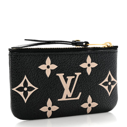 Louis Vuitton Empreinte Monogram Giant Key Pouch Black Beige 3 of 7