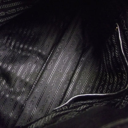 Prada Nappa Dressy Gaufre Tote Black 8 of 11