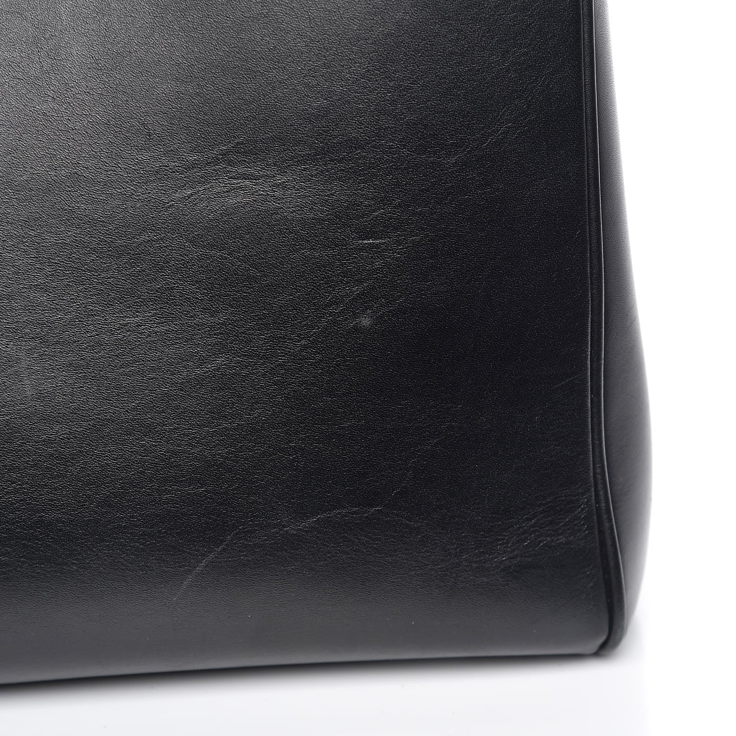 Saint Laurent Calfskin Classic Monogram Shopping Bag Black 13 of 20