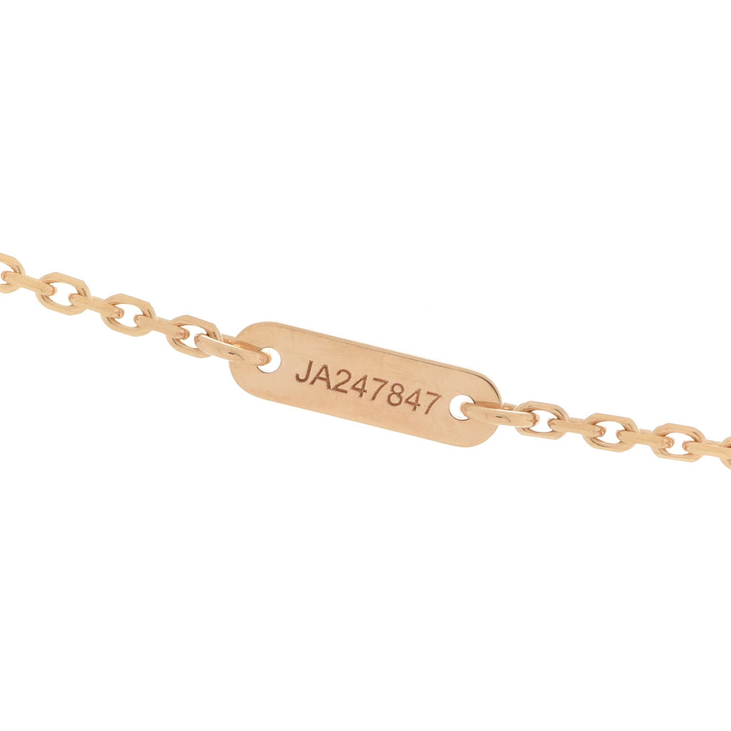 18K Yellow Gold Diamond Mini Frivole Pendant Pave Necklace