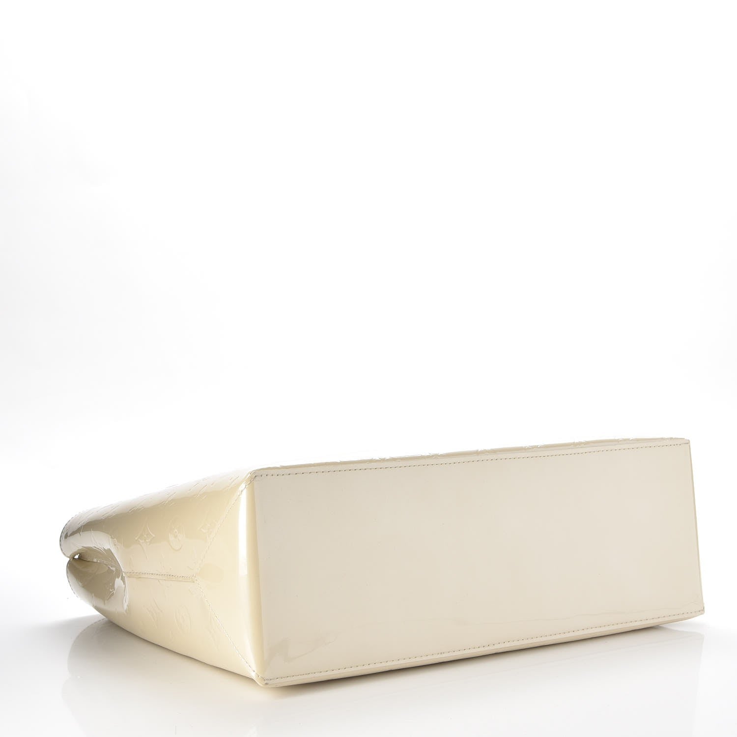 Louis Vuitton Vernis Wilshire MM Blanc Corail 4 of 7