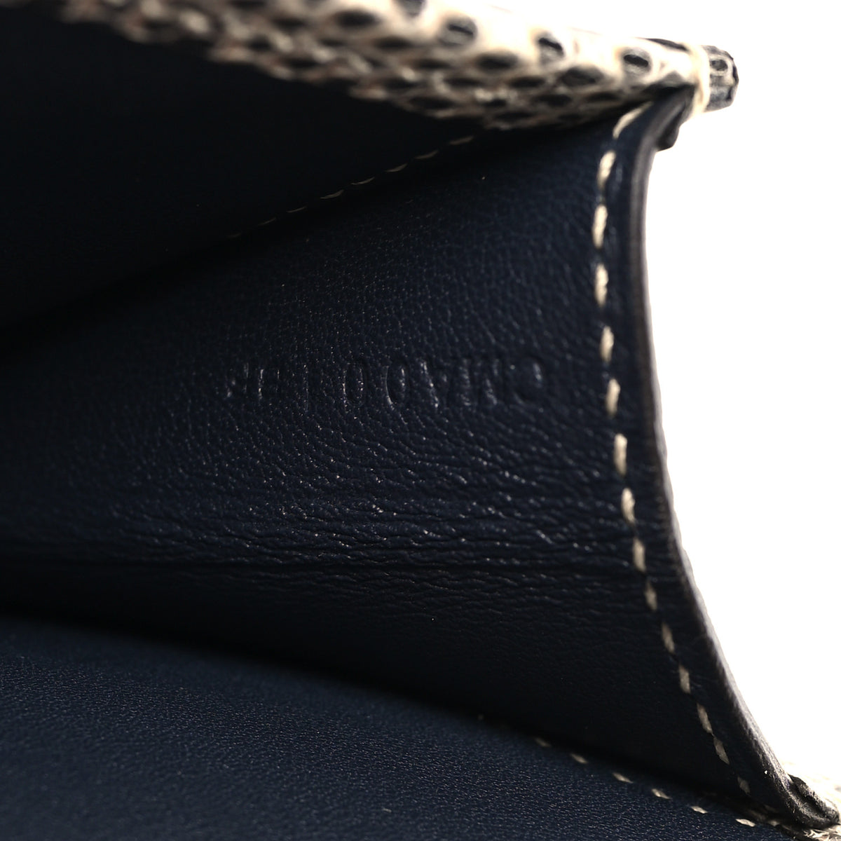 Hermes Swift Lizard Jige Elan Touch 29 Clutch Bleu Nuit Ombre 7 of 7