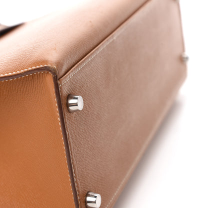 Hermes Epsom Kelly Sellier 32 Gold 7 of 32