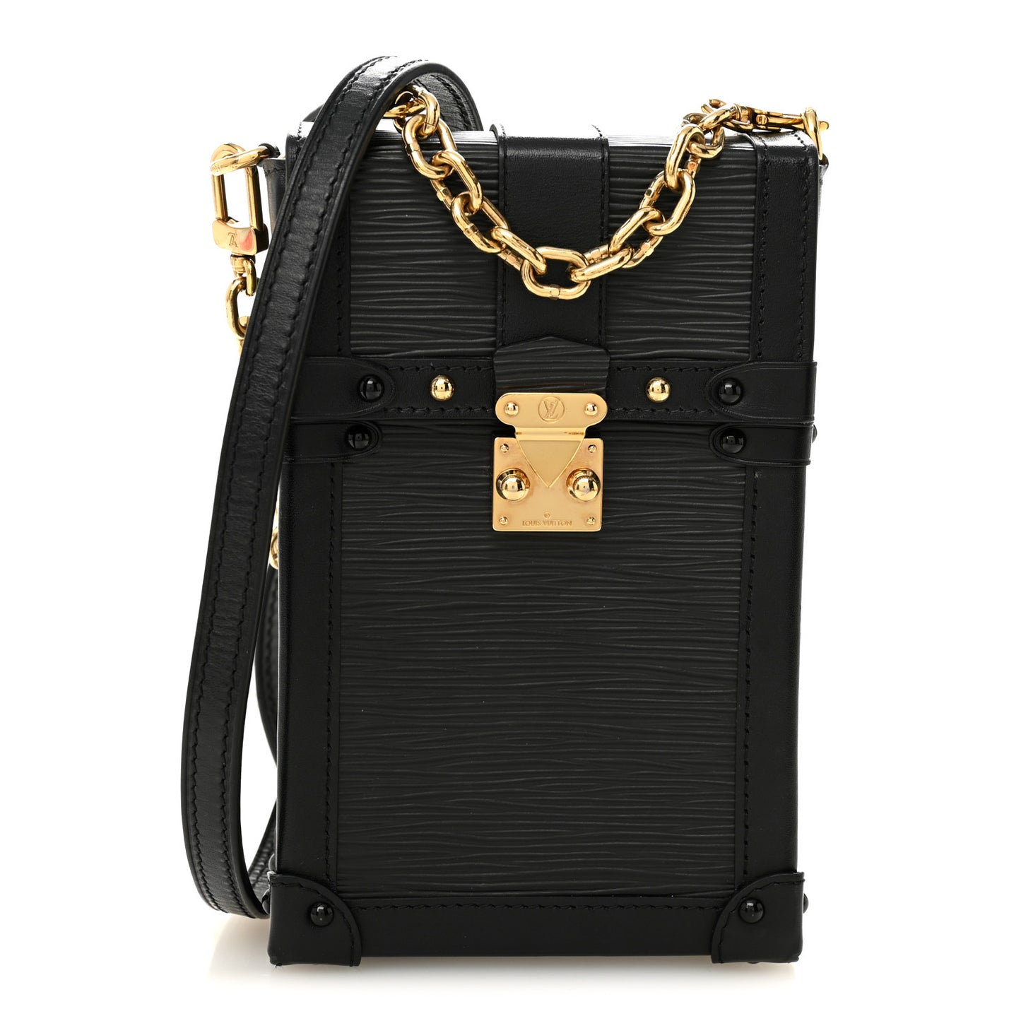 Epi Pochette Trunk Verticale Black
