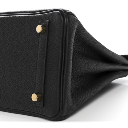 Hermes Togo Birkin 25 Black 19 of 21