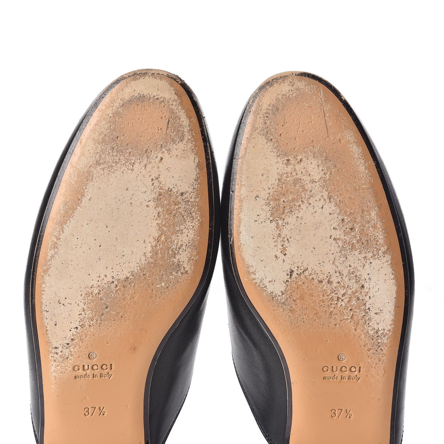 Calfskin Womens Princetown Slippers 37.5 Black