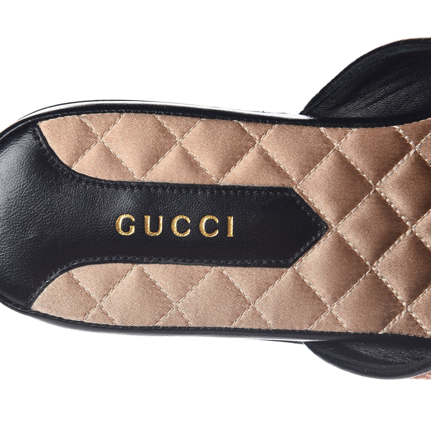Gucci X MLB Monogram NY Yankees Embroidered Womens GG Slippers 37 Beige Ruggine 7 of 8