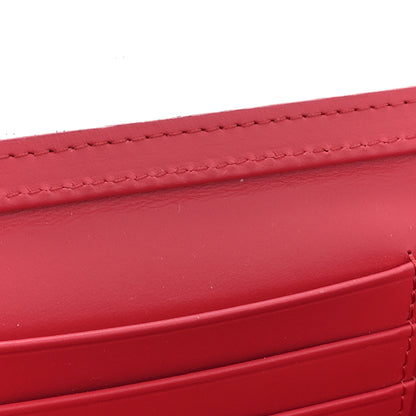 Chanel Caviar Quilted Small Vanity Case With Chain Red 8 of 11
