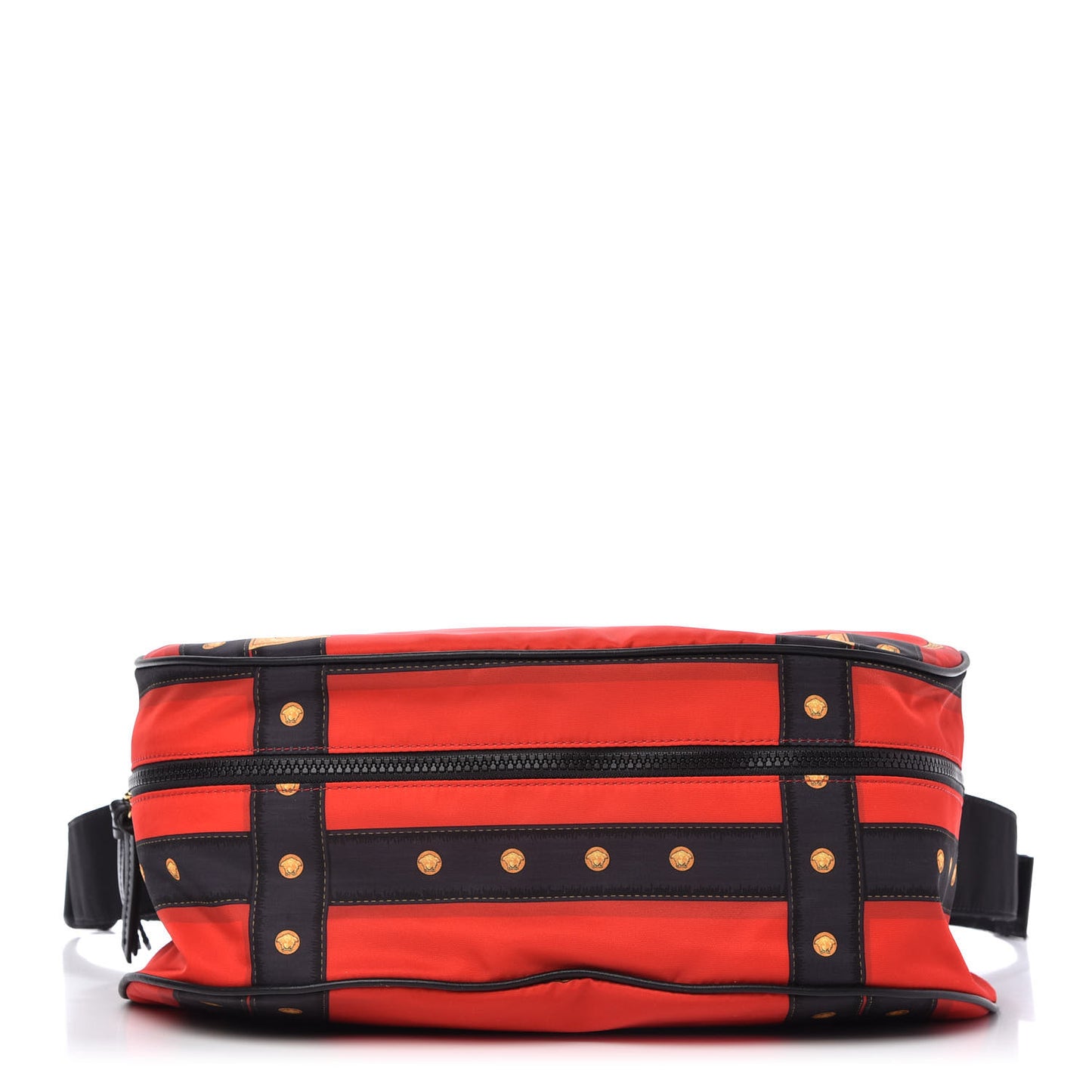 Nylon Tribute Print Belt Bag Red Multicolor