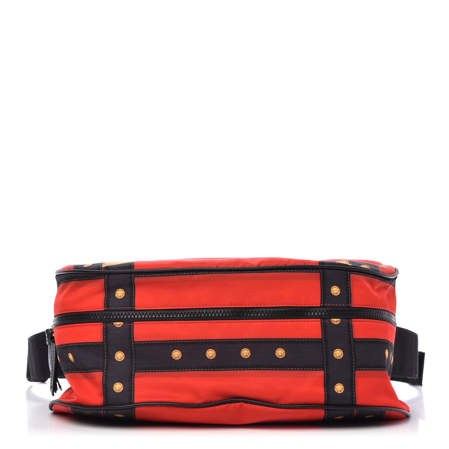 Versace Nylon Tribute Print Belt Bag Red Multicolor 1 of 10