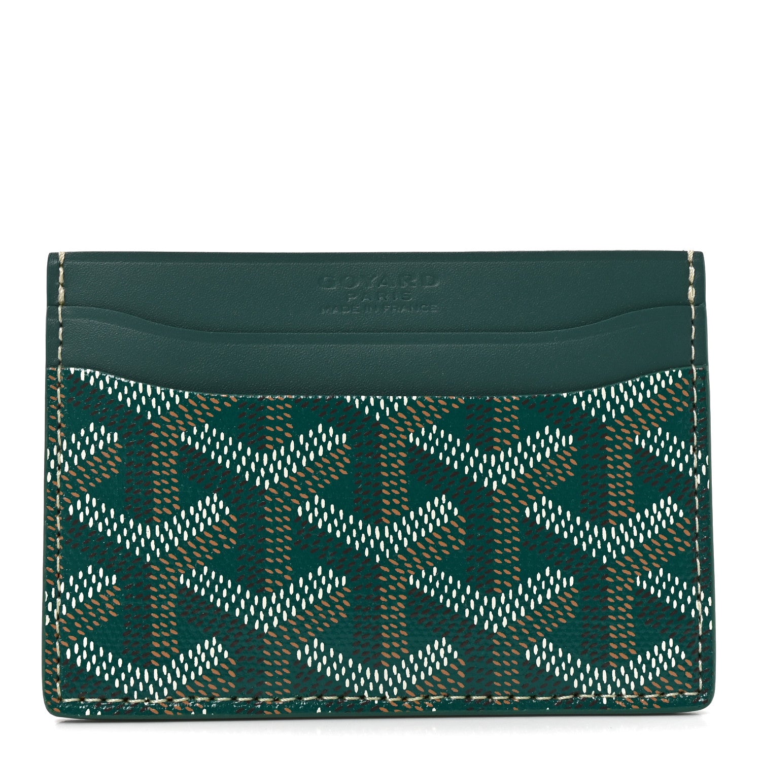Goyard Goyardine Saint Sulpice Card Holder Green 1 of 7