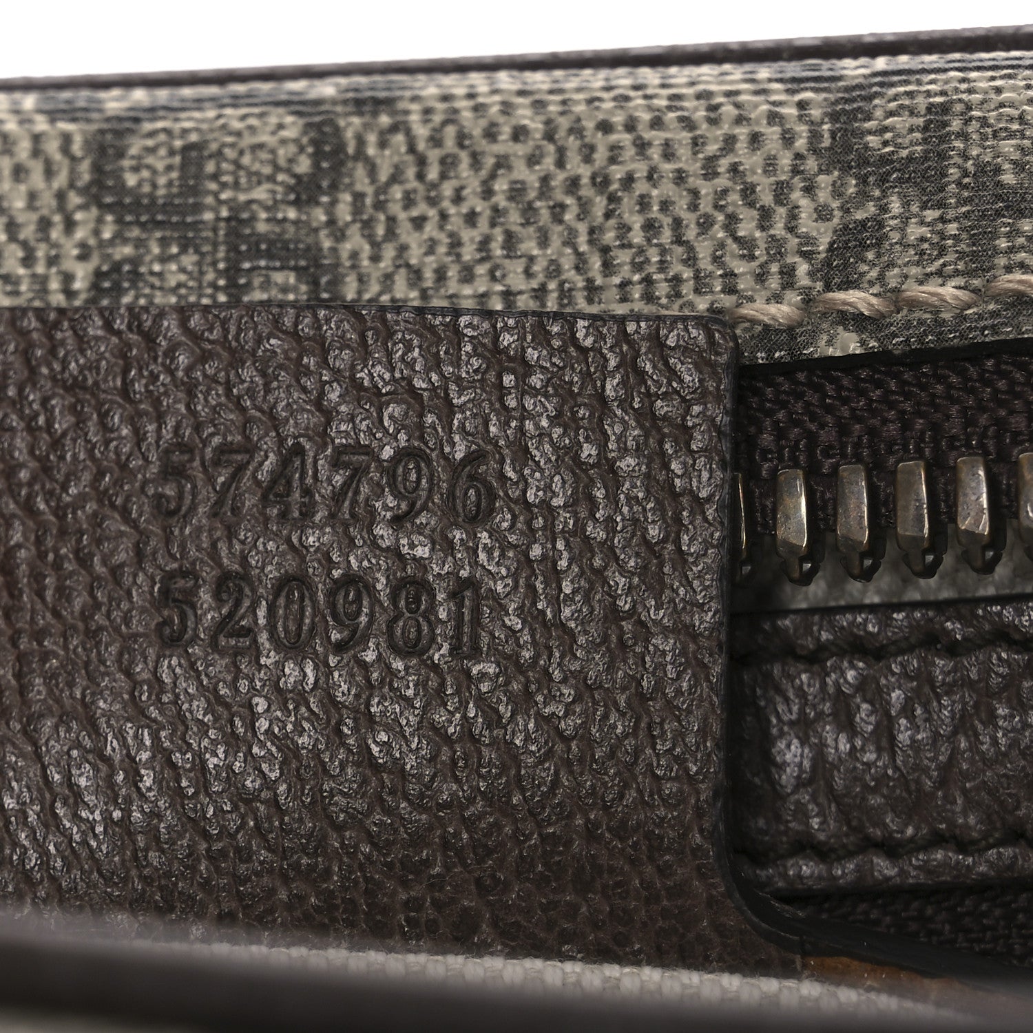 Gucci Soft GG Supreme Monogram Medium Ophidia Belt Bag Dark Brown 7 of 11