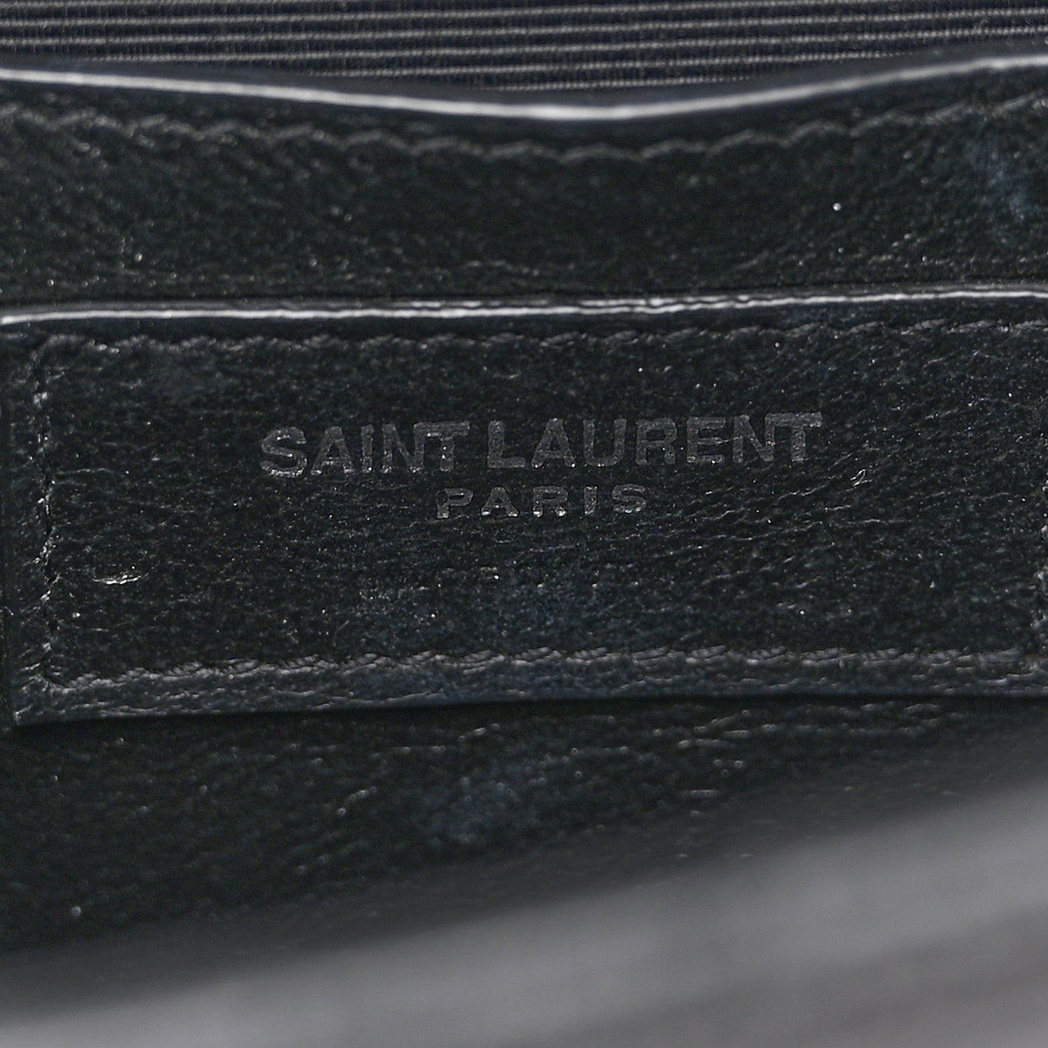 Saint Laurent Grain De Poudre Textured Mixed Matelasse Triquilt Small Monogram Satchel Black 6 of 9