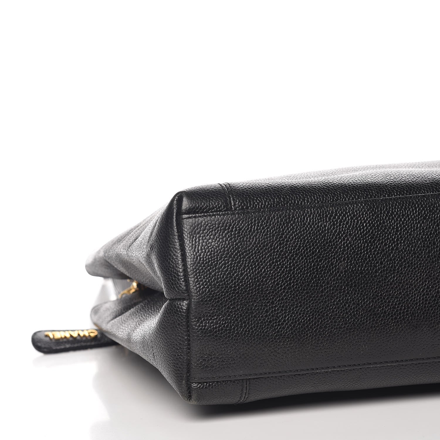 Chanel Caviar Shoulder Bag Black Black 9 of 10