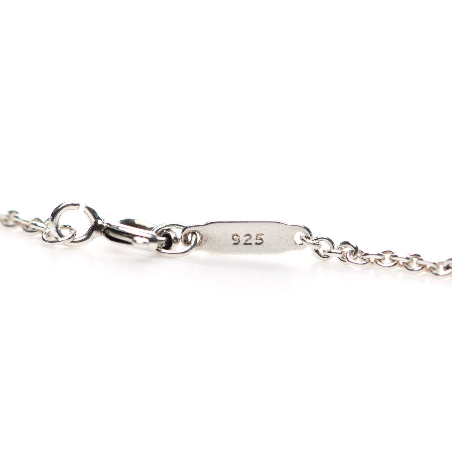 Tiffany Sterling Silver Horseshoe Pendant Necklace 4 of 6