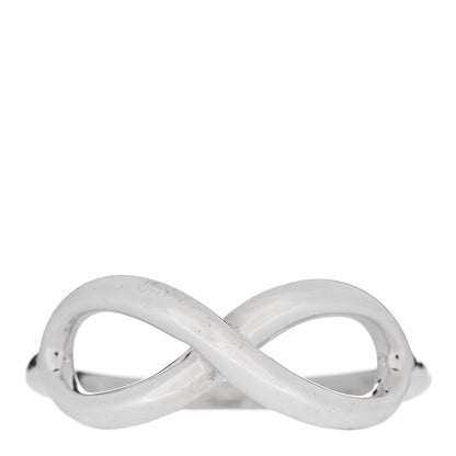 Tiffany Sterling Silver Infinity Ring 52 6 1 of 5