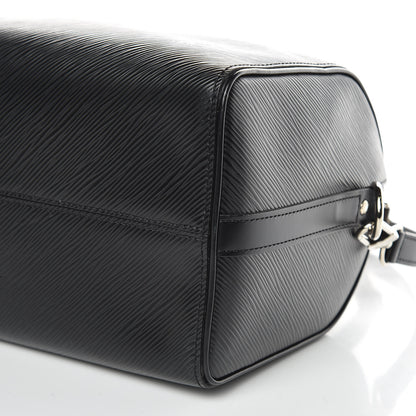 Louis Vuitton Epi Speedy Bandouliere 25 Black 8 of 8